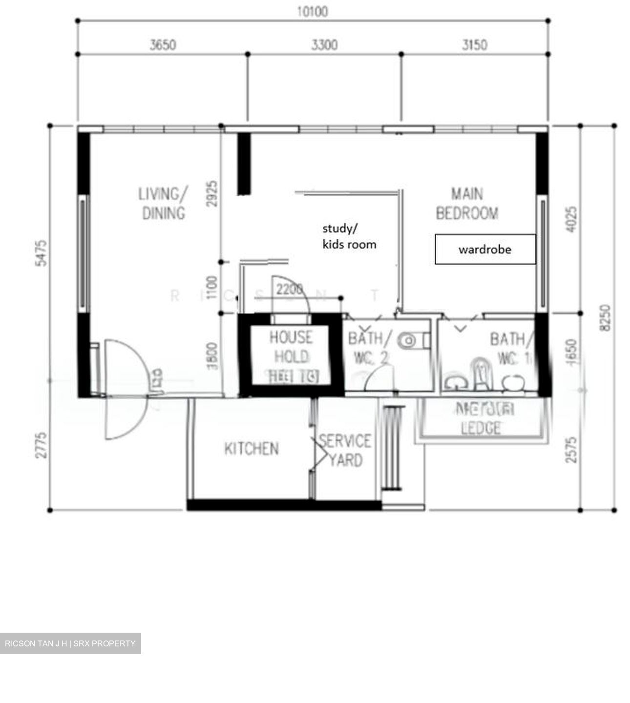 Blk 118A Alkaff Lakeview (Toa Payoh), HDB 3 Rooms #571114671
